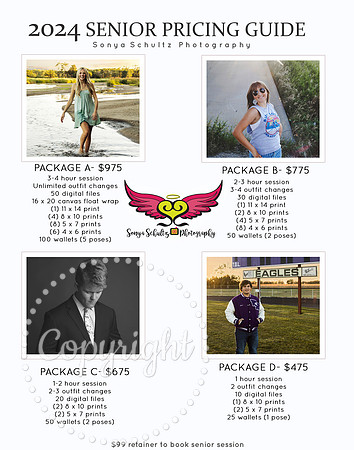 2024 SENIOR Packages